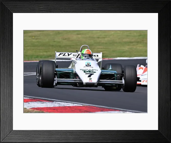 Framed Print : CZ2_8005 Mike Cantillon, Williams FW08.jpg Framed Print : CZ2_8005 Mike Cantillon, Williams FW08.jpg