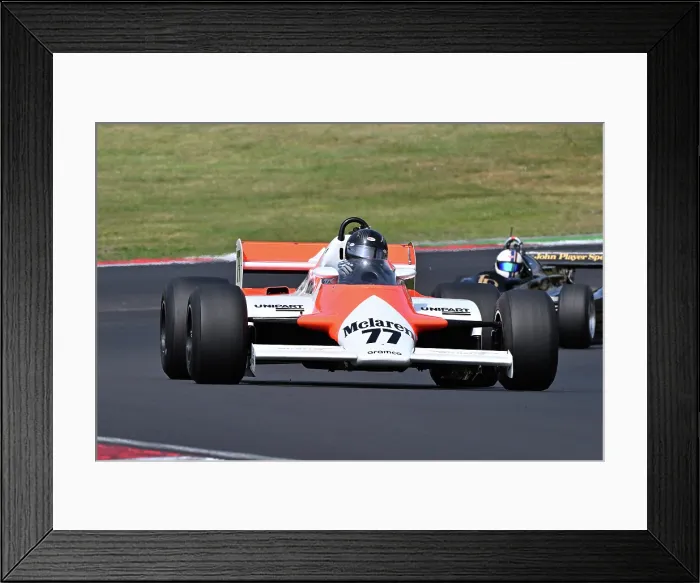 Framed Print : CZ2_8020 Steve Hartley, McLaren MP4-1.jpg Framed Print : CZ2_8020 Steve Hartley, McLaren MP4-1.jpg