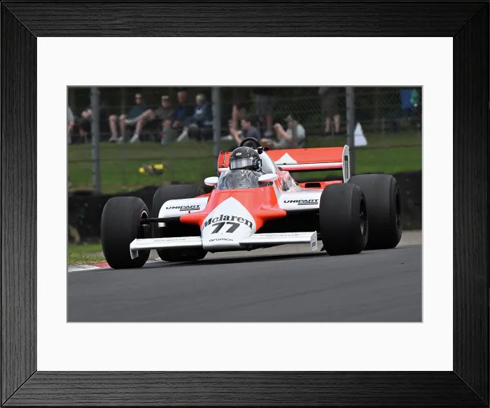 Framed Print : CZ2_8555 Steve Hartley, McLaren MP4-1.jpg Framed Print : CZ2_8555 Steve Hartley, McLaren MP4-1.jpg