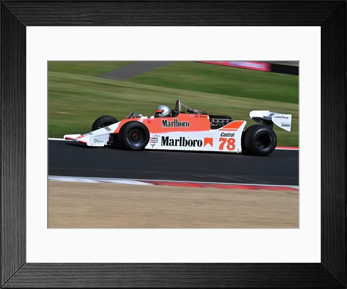 Framed Print : CZ2_8609 Warren Briggs, McLaren M29.jpg