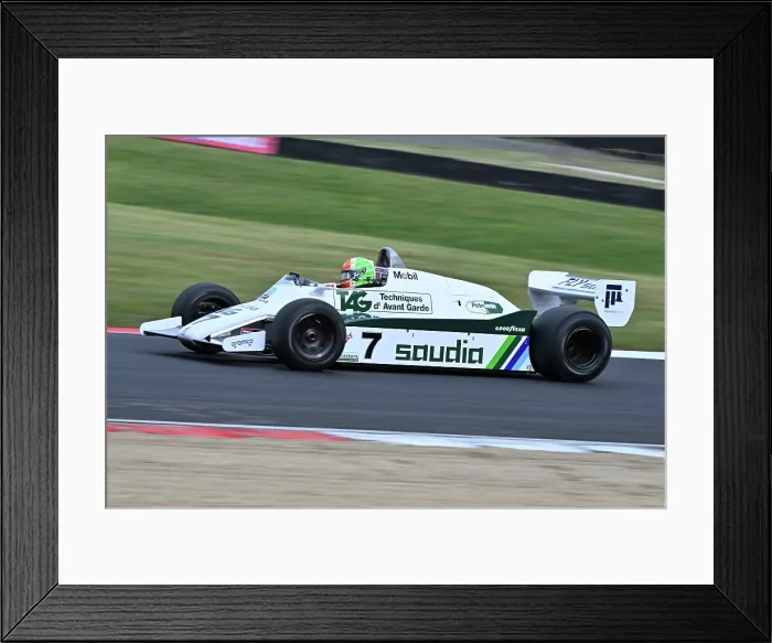 Framed Print : CZ2_8674 Mike Cantillon, Williams FW08.jpg