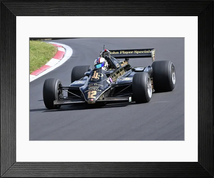 Framed Print : CZ2_8794 Steve Brooks, Lotus 91.jpg