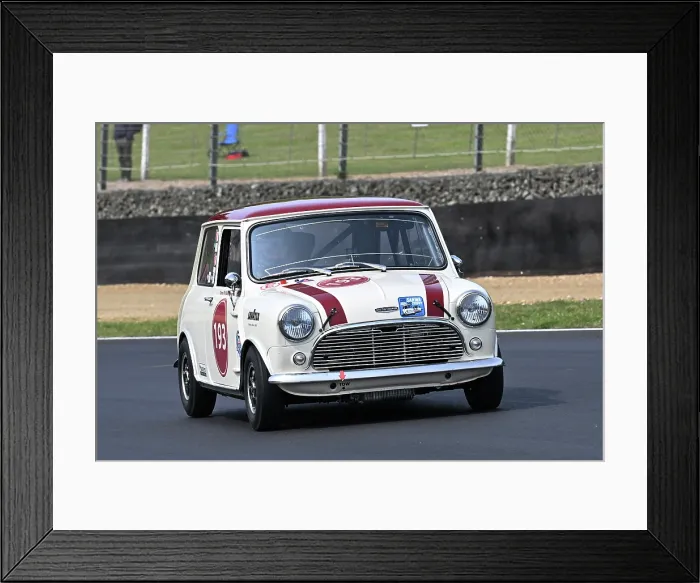 Framed Print : CZ2_7511 Phil Bullen-Brown, Austin Mini Cooper S.jpg Framed Print : CZ2_7511 Phil Bullen-Brown, Austin Mini Cooper S.jpg