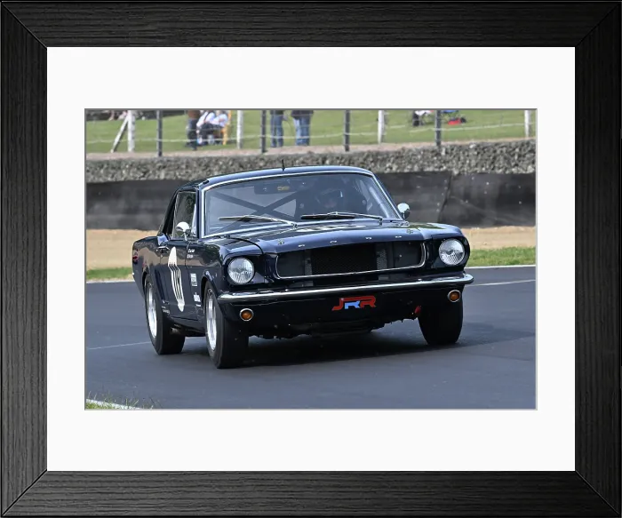Framed Print : CZ2_7516 Jack Ruddell, Tom Ingram, Ford Mustang.jpg
