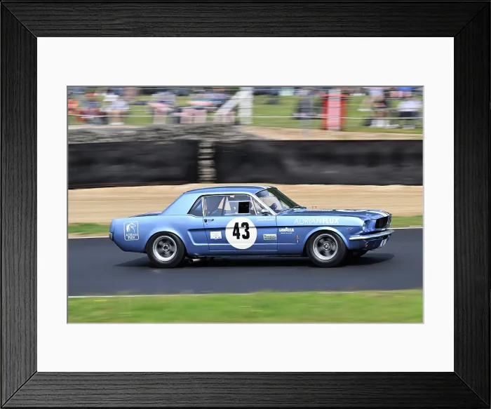 Framed Print : CZ2_7646 Jimmy Broadbent, Matt Neal, Ford Mustang.jpg Framed Print : CZ2_7646 Jimmy Broadbent, Matt Neal, Ford Mustang.jpg