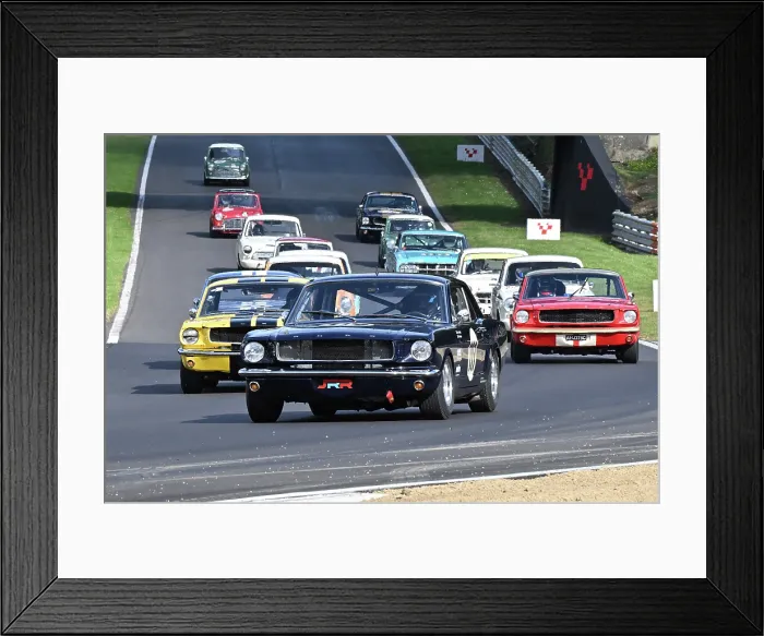 Framed Print : CZ2_8897 Jack Ruddell, Tom Ingram, Ford Mustang.jpg