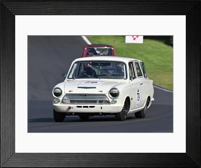 Framed Print : CZ2_8919 Mark Drain, Ford Lotus Cortina.jpg Framed Print : CZ2_8919 Mark Drain, Ford Lotus Cortina.jpg