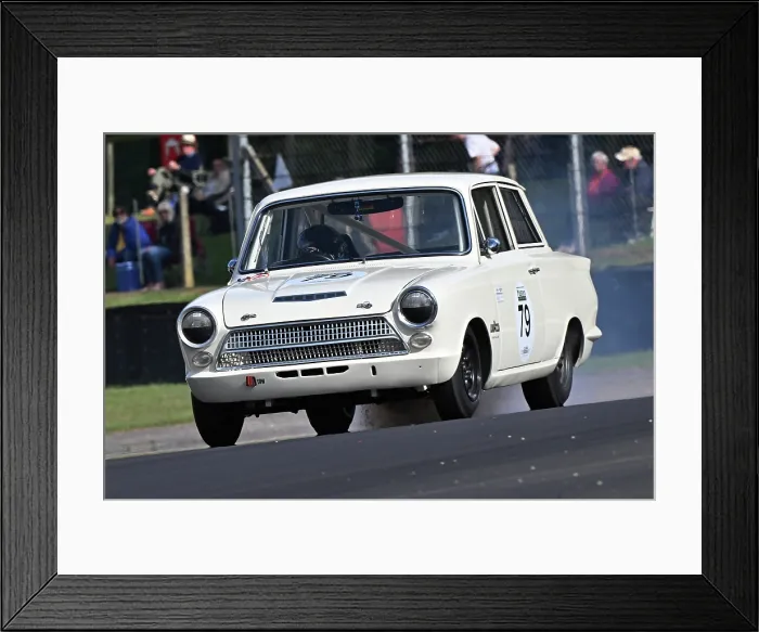 Framed Print : CZ2_8938 Mark Drain, Ford Lotus Cortina.jpg Framed Print : CZ2_8938 Mark Drain, Ford Lotus Cortina.jpg