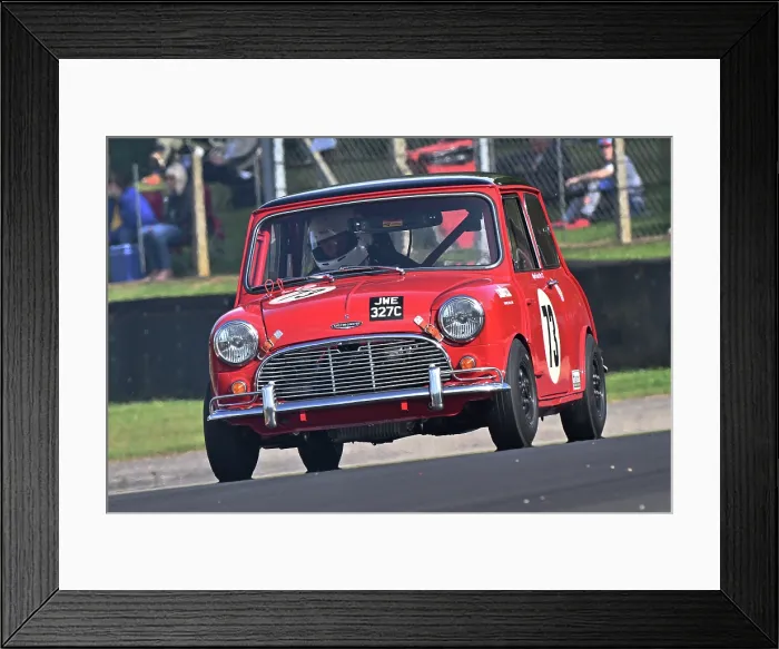 Framed Print : CZ2_8941 Nigel Fraser Ker, Austin Mini Cooper S.jpg Framed Print : CZ2_8941 Nigel Fraser Ker, Austin Mini Cooper S.jpg