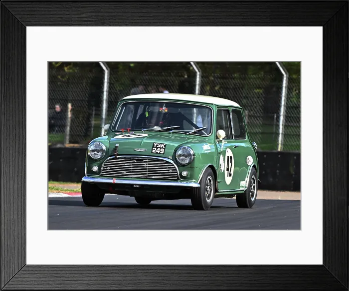 Framed Print : CZ2_8980 Benjamin Butler, Austin Mini Cooper S.jpg