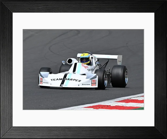 Framed Print : CZ2_8330 Greg Caton, March 742, F2 2000cc.jpg