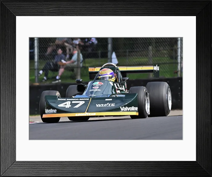 Framed Print : CZ2_8888 Keith White, March 76B, Formula Atlantic.jpg