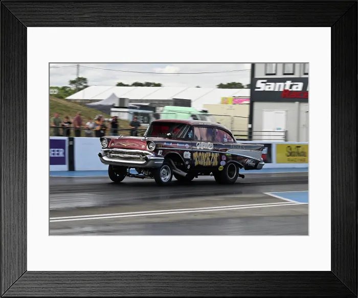Framed Print : CZ3_0552 Steve Matthews, 57 Chevy, Honky Tonkin, Gasser Circus.jpg Framed Print : CZ3_0552 Steve Matthews, 57 Chevy, Honky Tonkin, Gasser Circus.jpg