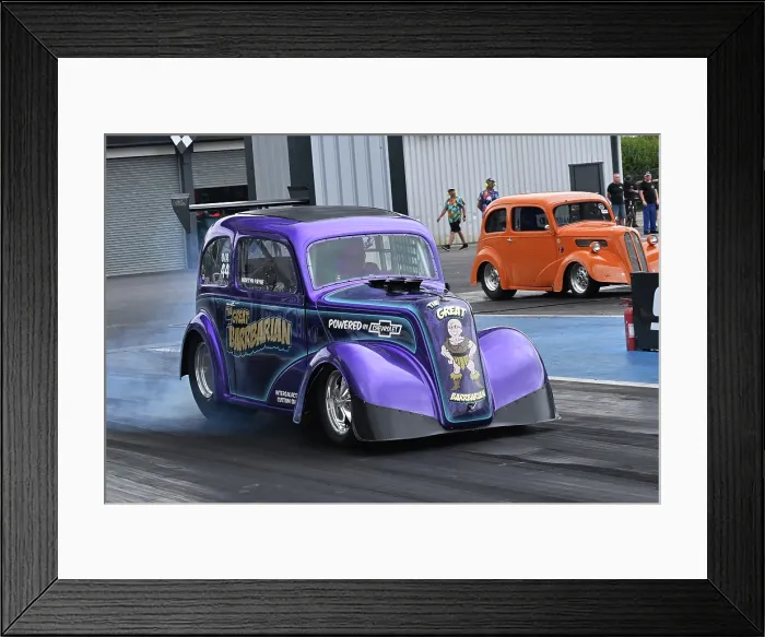 Framed Print : CZ2_9930 Martin Payne, Ford Anglia, The Great Barbarian.jpg