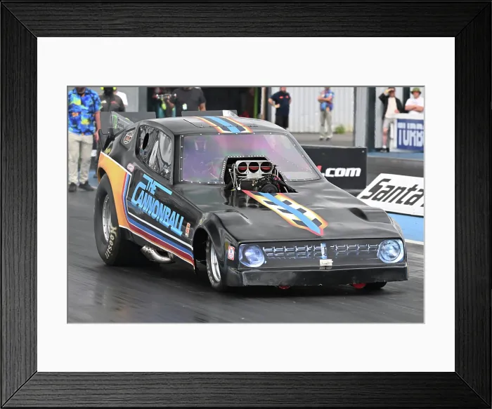 Framed Print : CZ3_0343 Ricky Gowen, Plymouth Arrow, The Cannonball.jpg Framed Print : CZ3_0343 Ricky Gowen, Plymouth Arrow, The Cannonball.jpg