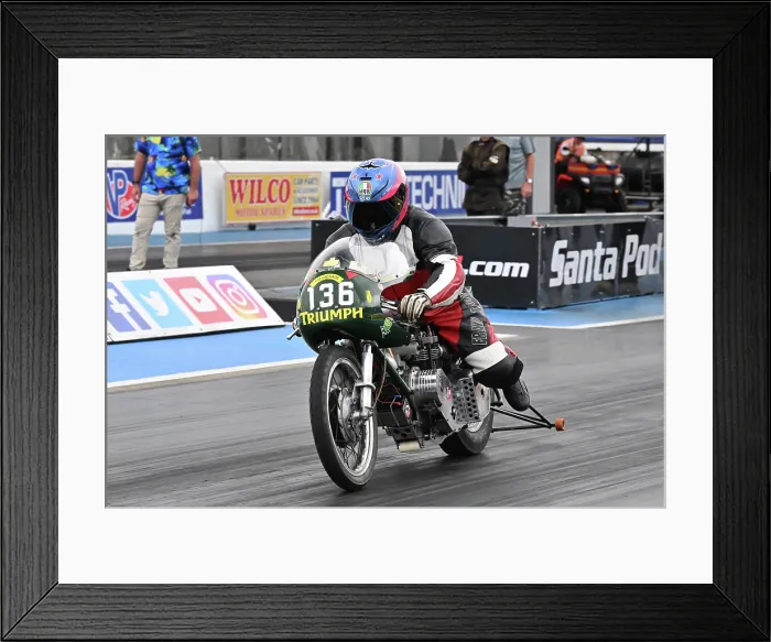 Framed Print : CZ2_9845 Paul Rees, Triumph, The Grenade.jpg Framed Print : CZ2_9845 Paul Rees, Triumph, The Grenade.jpg