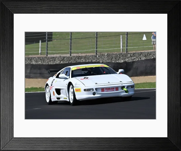 Framed Print : CZ3_5359 Vance Kearney, Ferrari F355 Challenge.jpg Framed Print : CZ3_5359 Vance Kearney, Ferrari F355 Challenge.jpg