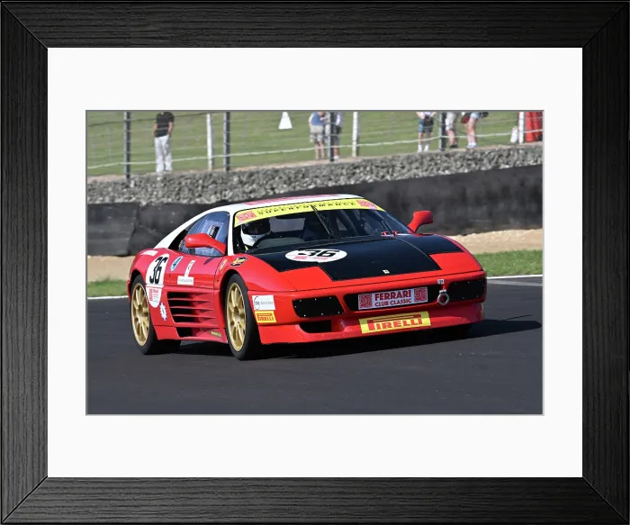 Framed Print : CZ3_5371 Lewis Sharman, Ferrari 348 Challenge.jpg Framed Print : CZ3_5371 Lewis Sharman, Ferrari 348 Challenge.jpg