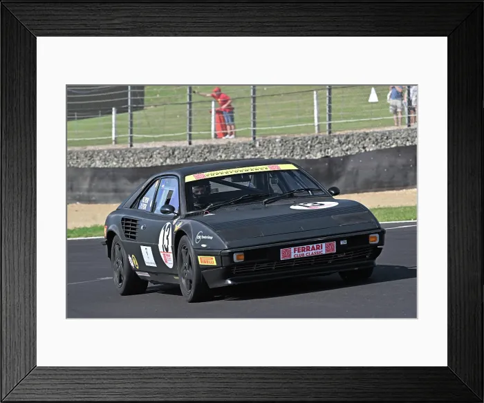 Framed Print : CZ3_5380 Robin Fisk, Ferrari Mondial QV.jpg