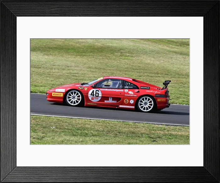 Framed Print : CZ3_6150 Tristan Simpson, Ferrari F355 Challenge.jpg