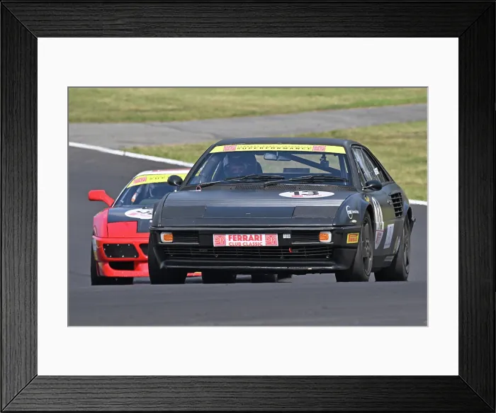Framed Print : CZ3_6241 Robin Fisk, Ferrari Mondial QV.jpg