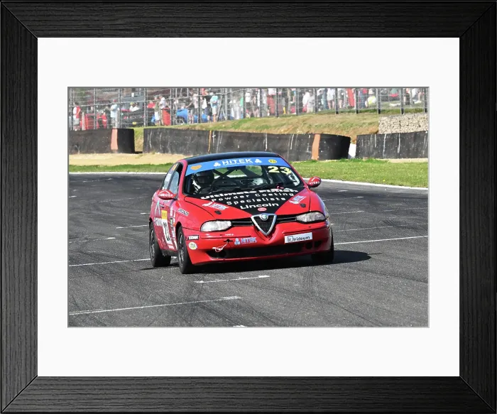 Framed Print : CZ3_5629 James Ford, Alfa Romeo 156.jpg Framed Print : CZ3_5629 James Ford, Alfa Romeo 156.jpg