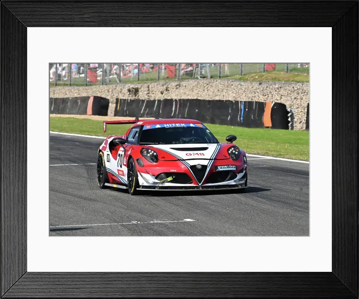 Framed Print : CZ3_5639 Mike Hilton, Alfa Romeo 4C.jpg Framed Print : CZ3_5639 Mike Hilton, Alfa Romeo 4C.jpg