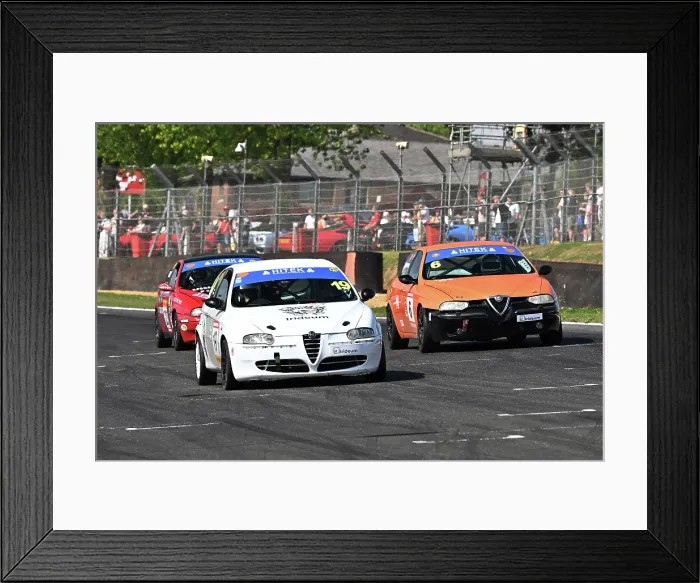Framed Print : CZ3_5663 Dave Pickup, Alfa Romeo 147.jpg Framed Print : CZ3_5663 Dave Pickup, Alfa Romeo 147.jpg