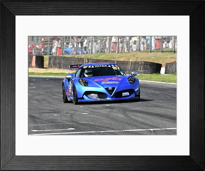 Framed Print : CZ3_5677 Jack Berry, Alfa Romeo 4C.jpg
