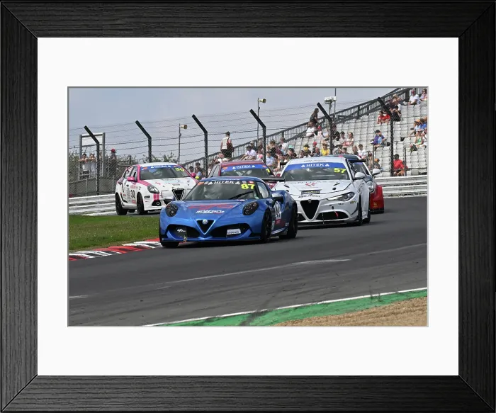 Framed Print : CZ3_5855 Jack Berry, Alfa Romeo 4C.jpg