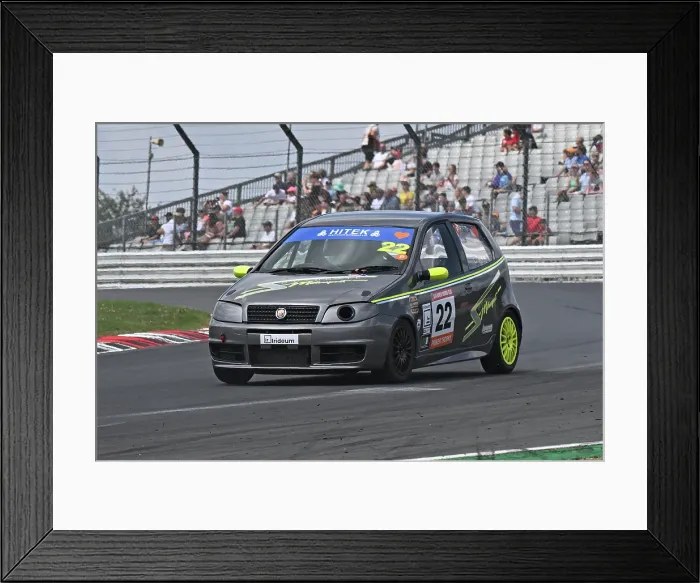 Framed Print : CZ3_5889 Chris McFie, FIAT Punto Abarth.jpg Framed Print : CZ3_5889 Chris McFie, FIAT Punto Abarth.jpg