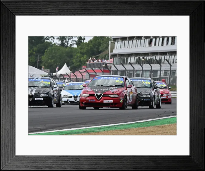 Framed Print : CZ3_5925 James Ford, Alfa Romeo 156.jpg Framed Print : CZ3_5925 James Ford, Alfa Romeo 156.jpg