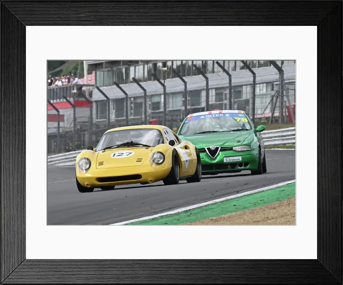 Framed Print : CZ3_5939 Charlie McCarthy, Ferrari Dino, Edward Robinson, Alfa Romeo 156.jpg Framed Print : CZ3_5939 Charlie McCarthy, Ferrari Dino, Edward Robinson, Alfa Romeo 156.jpg