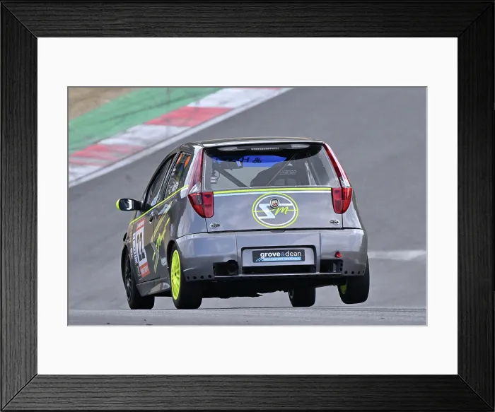 Framed Print : CZ3_6036 Chris McFie, FIAT Punto Abarth.jpg Framed Print : CZ3_6036 Chris McFie, FIAT Punto Abarth.jpg