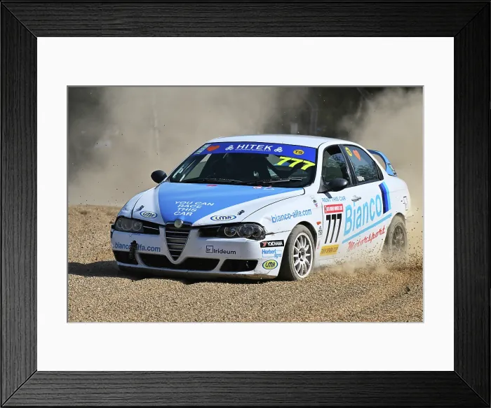 Framed Print : CZ3_6415 Mark Sullivan, Alfa Romeo 156.jpg Framed Print : CZ3_6415 Mark Sullivan, Alfa Romeo 156.jpg