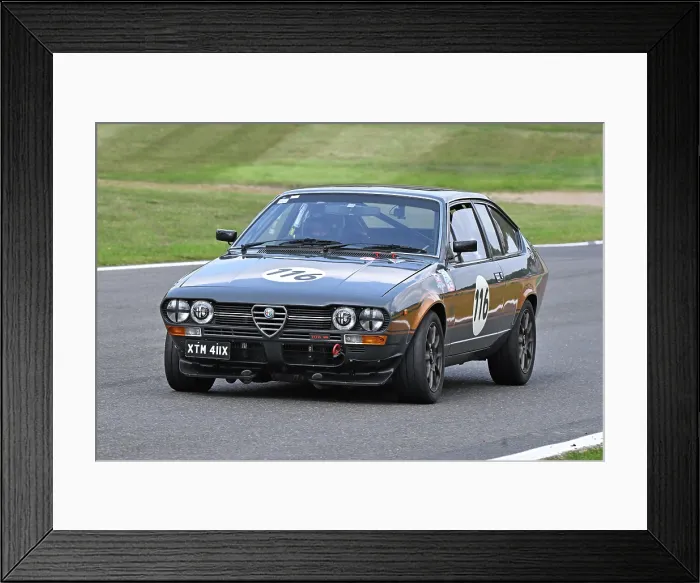 Framed Print : CZ3_6117 Brett Syndercombe, Alfa Romeo Alfetta GTV.jpg