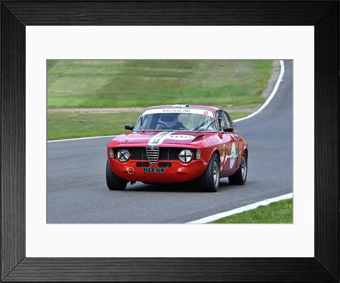 Framed Print : CZ3_6118 Peter Forfar, Alfa Romeo GT Sprint.jpg