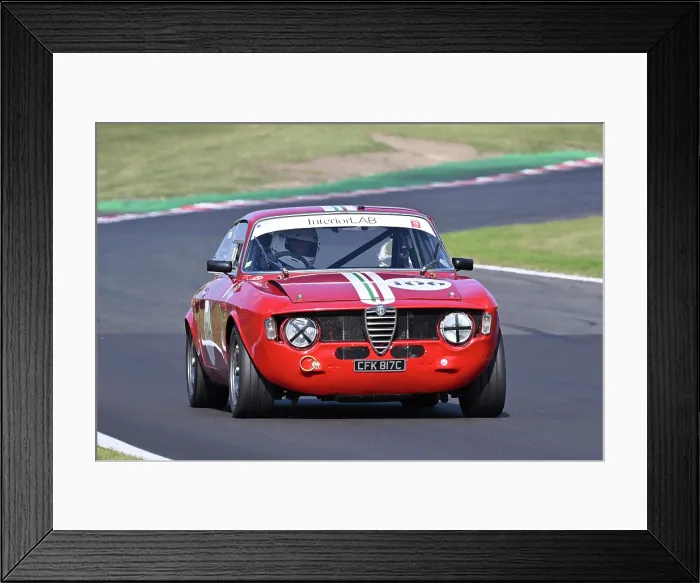 Framed Print : CZ3_6485 Peter Forfar, Alfa Romeo GT Sprint.jpg