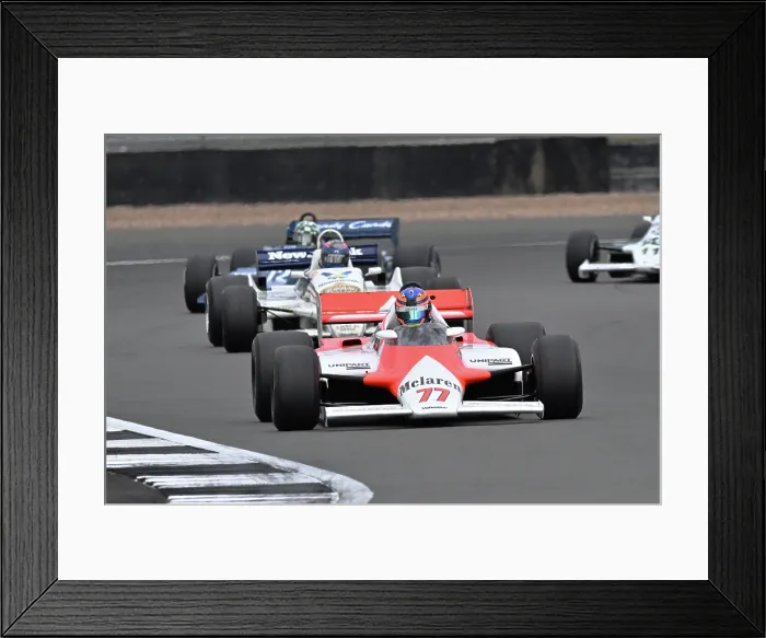 Framed Print : CZ3_6649 Tom Bradshaw, McLaren MP4-1.jpg Framed Print : CZ3_6649 Tom Bradshaw, McLaren MP4-1.jpg