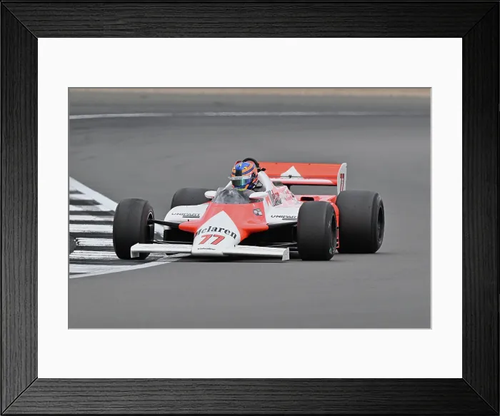 Framed Print : CZ3_6700 Tom Bradshaw, McLaren MP4-1.jpg Framed Print : CZ3_6700 Tom Bradshaw, McLaren MP4-1.jpg