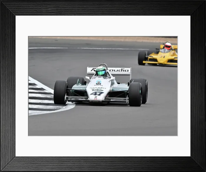 Framed Print : CZ3_6703 Werner D'Ansembourg, Williams FW08.jpg Framed Print : CZ3_6703 Werner D'Ansembourg, Williams FW08.jpg