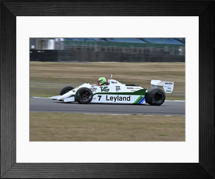Framed Print : CZ3_6747 Mike Cantillon, Williams FW07C.jpg Framed Print : CZ3_6747 Mike Cantillon, Williams FW07C.jpg