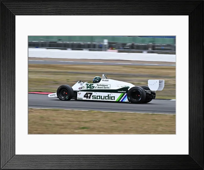 Framed Print : CZ3_6934 Werner D'Ansembourg, Williams FW08.jpg Framed Print : CZ3_6934 Werner D'Ansembourg, Williams FW08.jpg