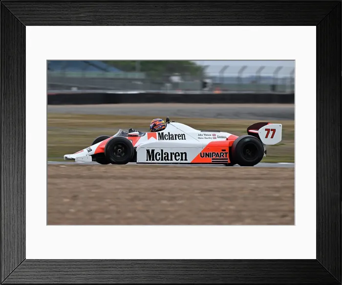 Framed Print : CZ3_7090 Tom Bradshaw, McLaren MP4-1.jpg