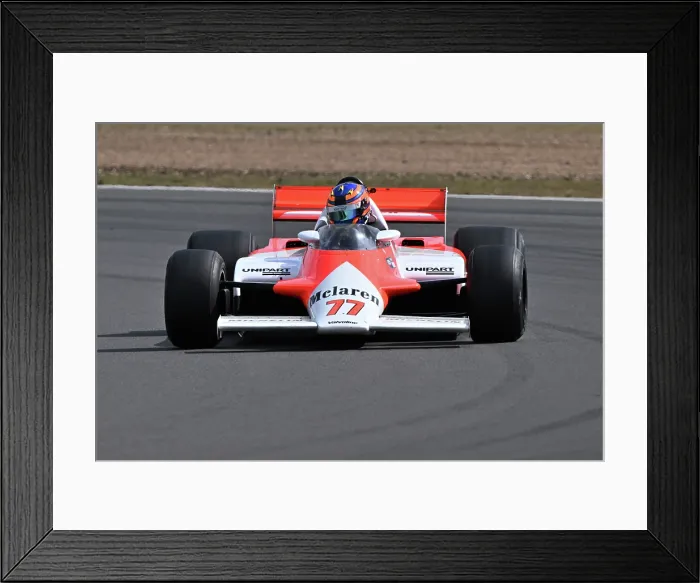Framed Print : CZ3_9810 Tom Bradshaw, McLaren MP4-1.jpg Framed Print : CZ3_9810 Tom Bradshaw, McLaren MP4-1.jpg