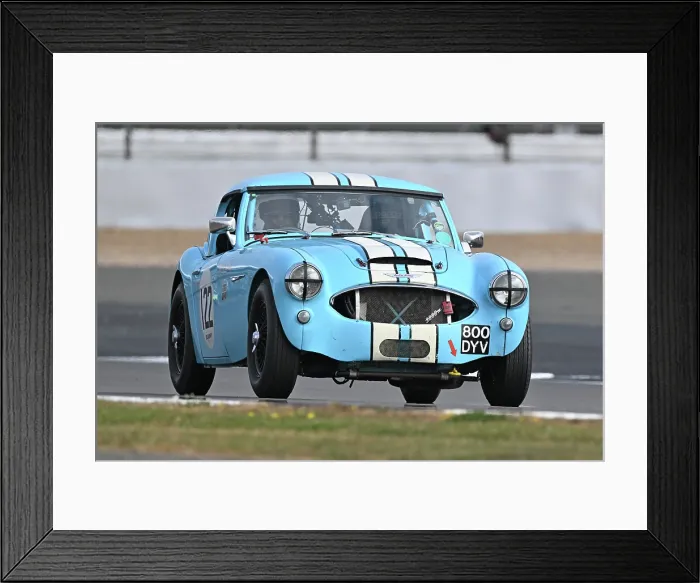 Framed Print : CZ3_8538 Richard Hammond, Patrick Blakeney-Edwards, Austin Healey 3000 Mk3.jpg