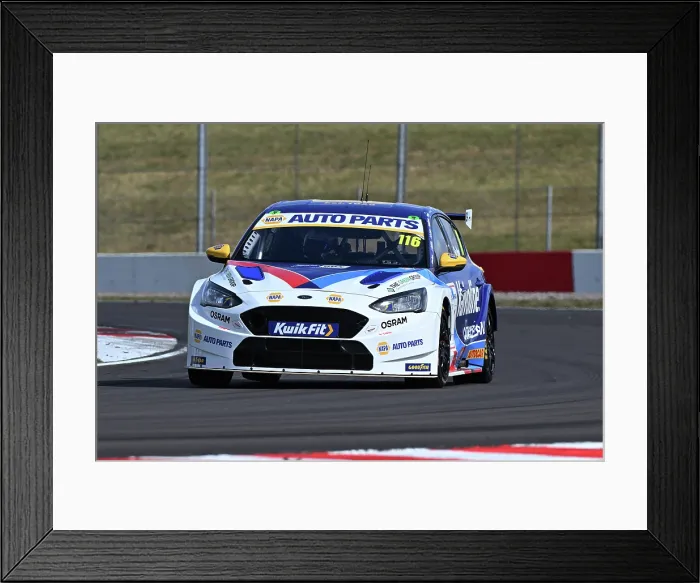 Framed Print : CZ4_0665 Ashley Sutton, Ford Focus ST, NAPA Racing UK.jpg Framed Print : CZ4_0665 Ashley Sutton, Ford Focus ST, NAPA Racing UK.jpg