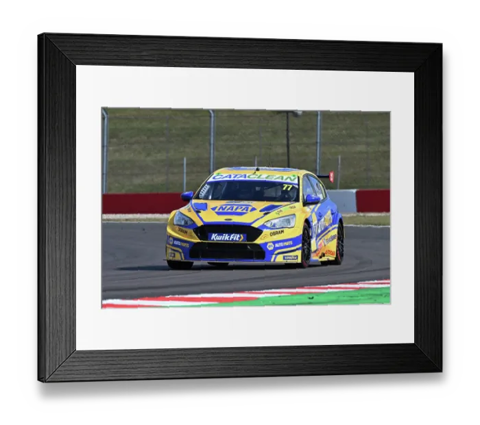Framed Print : CZ4_0667 Sam Osbourne, Ford Focus ST, NAPA Racing UK.jpg Framed Print : CZ4_0667 Sam Osbourne, Ford Focus ST, NAPA Racing UK.jpg