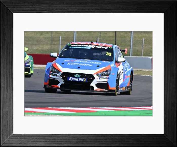 Framed Print : CZ4_0671 Adam Morgan, Hyundai i30N, Team VERTU.jpg Framed Print : CZ4_0671 Adam Morgan, Hyundai i30N, Team VERTU.jpg
