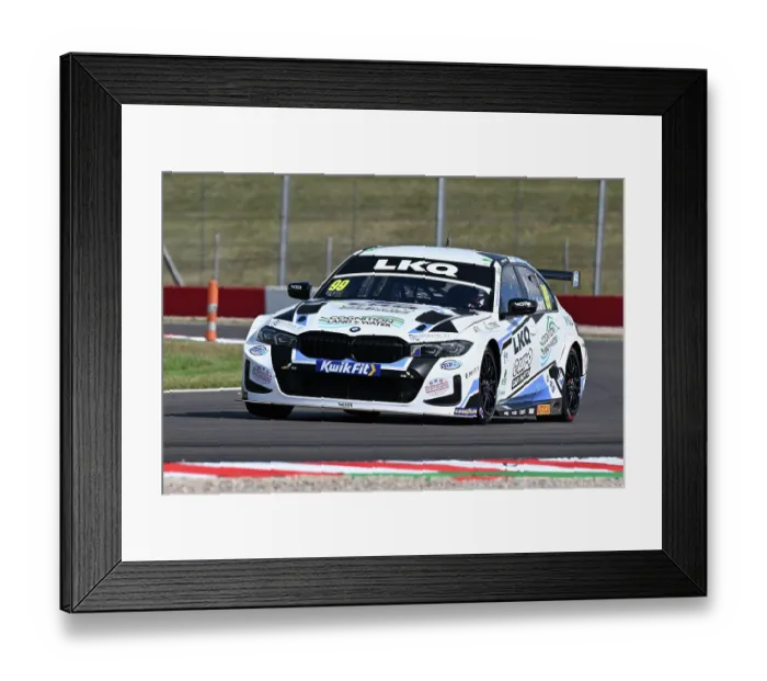 Framed Print : CZ4_0676 Charles Rainford, BMW 330i M Sport, LKQ Euro Car Parts Racing with WSR.jpg Framed Print : CZ4_0676 Charles Rainford, BMW 330i M Sport, LKQ Euro Car Parts Racing with WSR.jpg